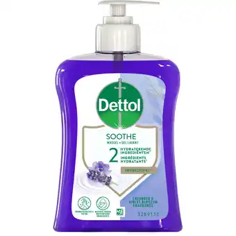 Albert Heijn Dettol Handzeep lavendel & vioolbloesem aanbieding