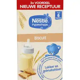 Albert Heijn Nestlé Pyjamapapje biscuit 6m+ aanbieding
