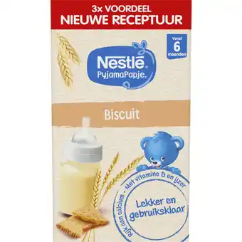 Albert Heijn Nestlé Pyjamapapje biscuit 6m+ aanbieding