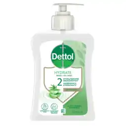 Albert Heijn Dettol Handzeep aloë vera & bamboe hydrate aanbieding