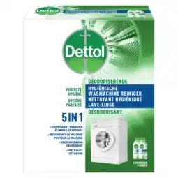 Albert Heijn Dettol Wasmachine reiniger duo aanbieding
