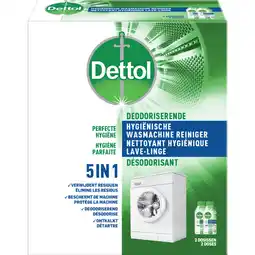 Albert Heijn Dettol Wasmachine reiniger duo aanbieding