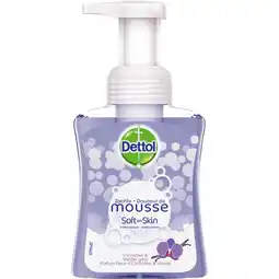 Albert Heijn Dettol Mousse antibacterieel vanille & orchidee aanbieding