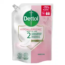 Albert Heijn Dettol Hypoallergenic handzeep navulling aanbieding