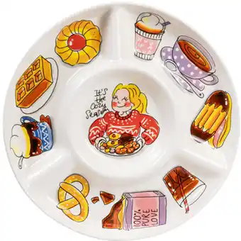 Albert Heijn Blond Amsterdam Snack schaal cozy days 25cm aanbieding