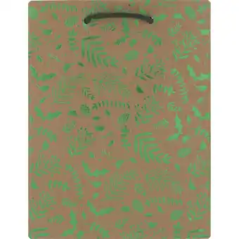 Albert Heijn Hoomark Cadeautas kraft hotstamp aanbieding