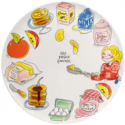 Albert Heijn Blond Amsterdam Pannenkoekenbord cozy days 31cm aanbieding