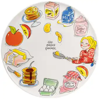 Albert Heijn Blond Amsterdam Pannenkoekenbord cozy days 31cm aanbieding