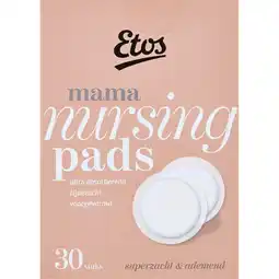 Albert Heijn Etos voor mama zoogkompressen aanbieding