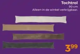 Trekpleister Tochtrol aanbieding