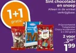 Trekpleister Sint chocolade en snoep aanbieding