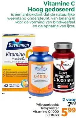 Trekpleister Vitamine C Hoog gedoseerd aanbieding