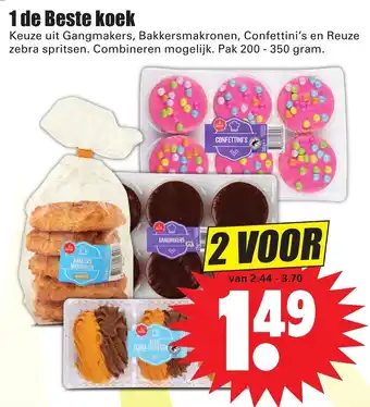 Dirk 1 de Beste koek 200-350g aanbieding