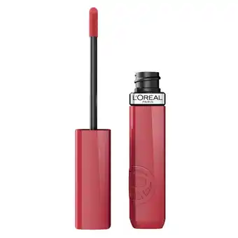 Kruidvat L'Oréal Paris Infaillible Laque Resistance 220 Paris Sunset Lippenstift aanbieding