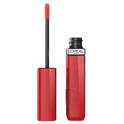 Kruidvat L'Oréal Paris Infaillible Laque Resistance 215 Drunk in Rose Lippenstift aanbieding