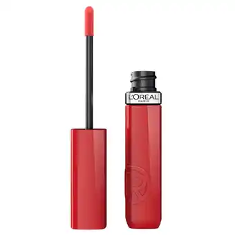 Kruidvat L'Oréal Paris Infaillible Laque Resistance 215 Drunk in Rose Lippenstift aanbieding