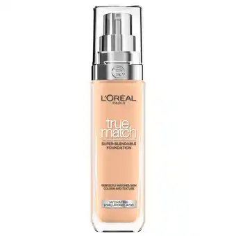 Kruidvat L Oréal Paris True Match 3.D/3.W Golden Beige Foundation aanbieding