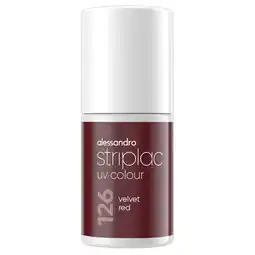 Kruidvat Alessandro Striplac UV Colour 126 Velvet Red Nagellak aanbieding