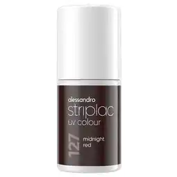 Kruidvat Alessandro Striplac UV Colour 127 Midnight Red Nagellak aanbieding