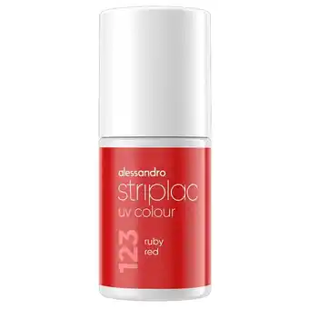 Kruidvat Alessandro Striplac UV Colour 123 Ruby Red Nagellak aanbieding