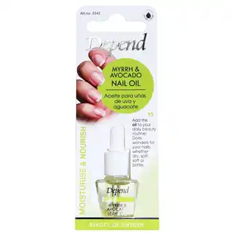 Kruidvat Depend Myrrh & Avocado Nail Oil aanbieding