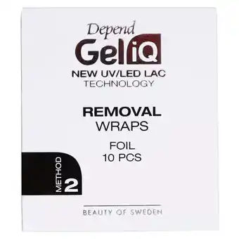 Kruidvat Depend Gel iQ Removal Foil Wraps aanbieding