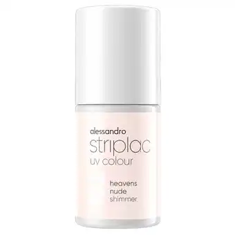 Kruidvat Alessandro Striplac UV Colour 102 Heavens Nude Nagellak aanbieding
