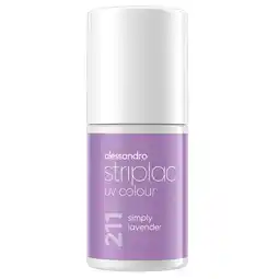 Kruidvat Alessandro Striplac UV Colour 211 Simply Lavender Nagellak aanbieding