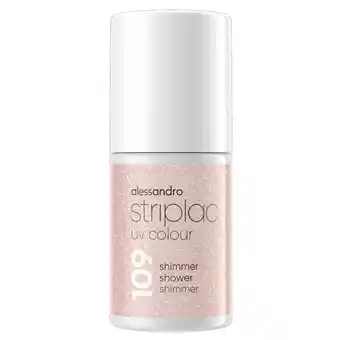Kruidvat Alessandro Striplac UV Colour 109 Shimmer Shower Nagellak aanbieding