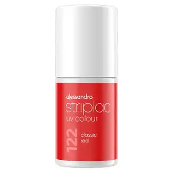 Kruidvat Alessandro Striplac UV Colour 122 Classic Red Nagellak aanbieding