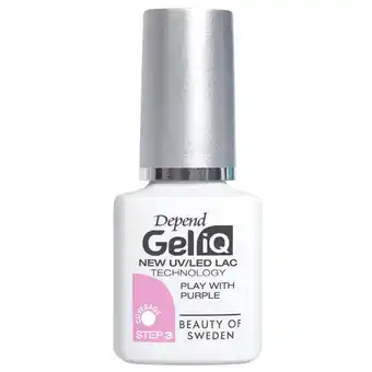 Kruidvat Depend Gel iQ Play With Purple Gellak aanbieding