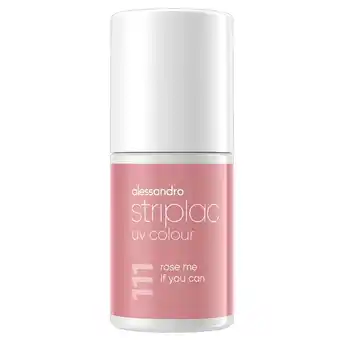 Kruidvat Alessandro Striplac UV Colour 111 Rose Me If You Can Nagellak aanbieding