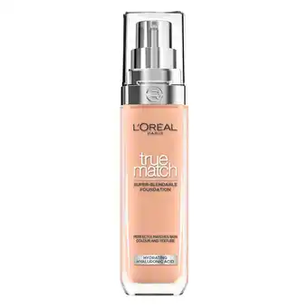Kruidvat L Oréal Paris True Match 5.R/5.C Rose Sand Foundation aanbieding