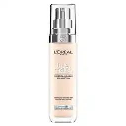 Kruidvat L'Oréal Paris True Match 0.5N Porcelain Foundation aanbieding