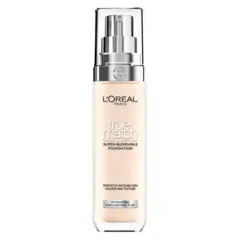 Kruidvat L'Oréal Paris True Match 0.5N Porcelain Foundation aanbieding