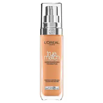 Kruidvat L’Oréal Paris 7.5D/W True Match Foundation aanbieding