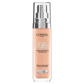 Kruidvat L’Oréal Paris 4.5N True Match Foundation aanbieding
