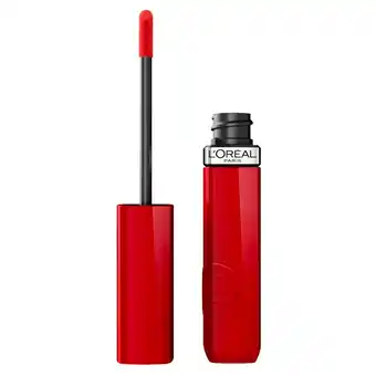 Kruidvat L'Oréal Paris Infaillible Laque Resistance 420 Le Rouge Paris Lippenstift aanbieding