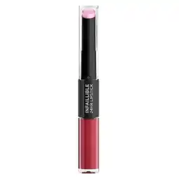 Kruidvat L'Oréal Paris Infaillible 24H 302 Rose Eternite Lipstick aanbieding