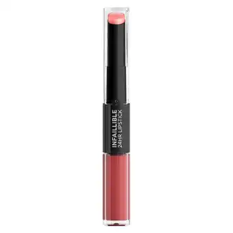 Kruidvat L'Oréal Paris Infaillible 24H 806 Infinite Intimacy Lipstick aanbieding