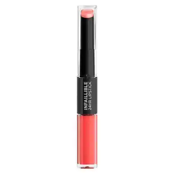 Kruidvat L'Oréal Paris Infaillible 24H 404 Corail Constant Lipstick aanbieding