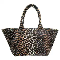 Kruidvat True Spirit Canvas Shopper met Panterprint aanbieding