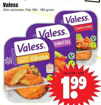 Dirk Valess 160-180g aanbieding