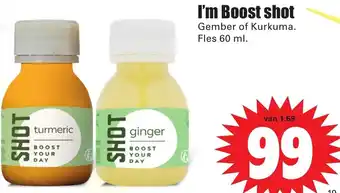 Dirk I'm Boost shot 60ml aanbieding