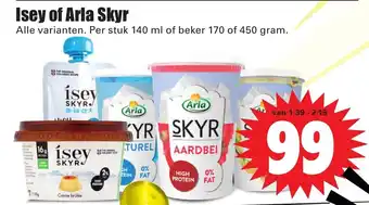 Dirk Isey of Arla Skyr aanbieding