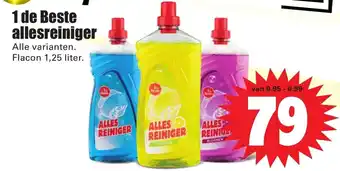 Dirk 1 de Beste allesreiniger 1.25 liter aanbieding