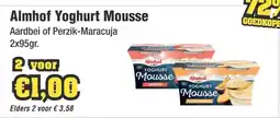 Budget Food Almhof Yoghurt Mousse aanbieding