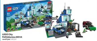 Intertoys Lego City Politiebureau 60316 aanbieding