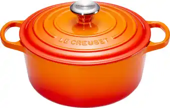 Coolblue Le Creuset Signature Ronde Braadpan 26 cm Oranjerood aanbieding