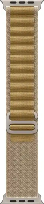 Coolblue Apple Watch 44/45/46/49 mm Alpine Horlogeband Lichtbruin L aanbieding